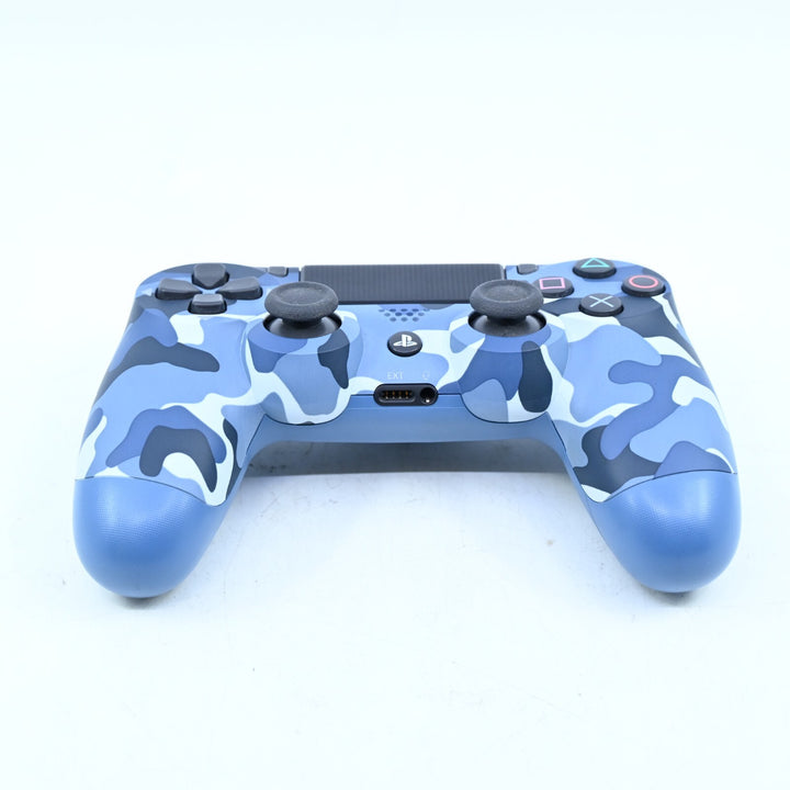 Sony Blue Camo Dualschock Controller - Sony Playstation 4 / PS4 Accessory