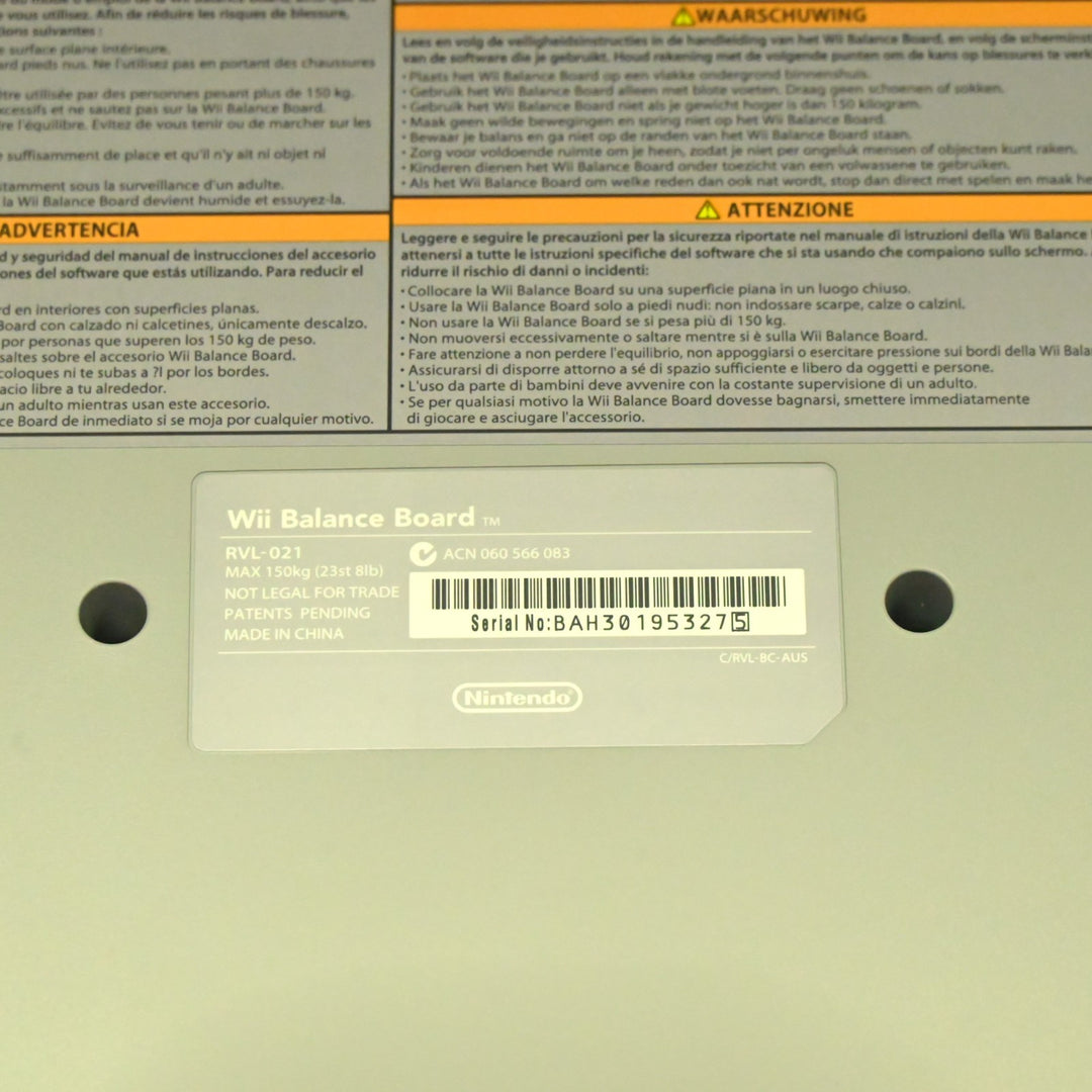 Wii Fit + Balance Board - Nintendo Wii Game + Manual / Nintendo Wii Accessory