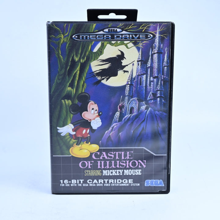 Castle of Illusion Starring Mickey Mouse - Sega Mega Drive Game + Manual - PAL