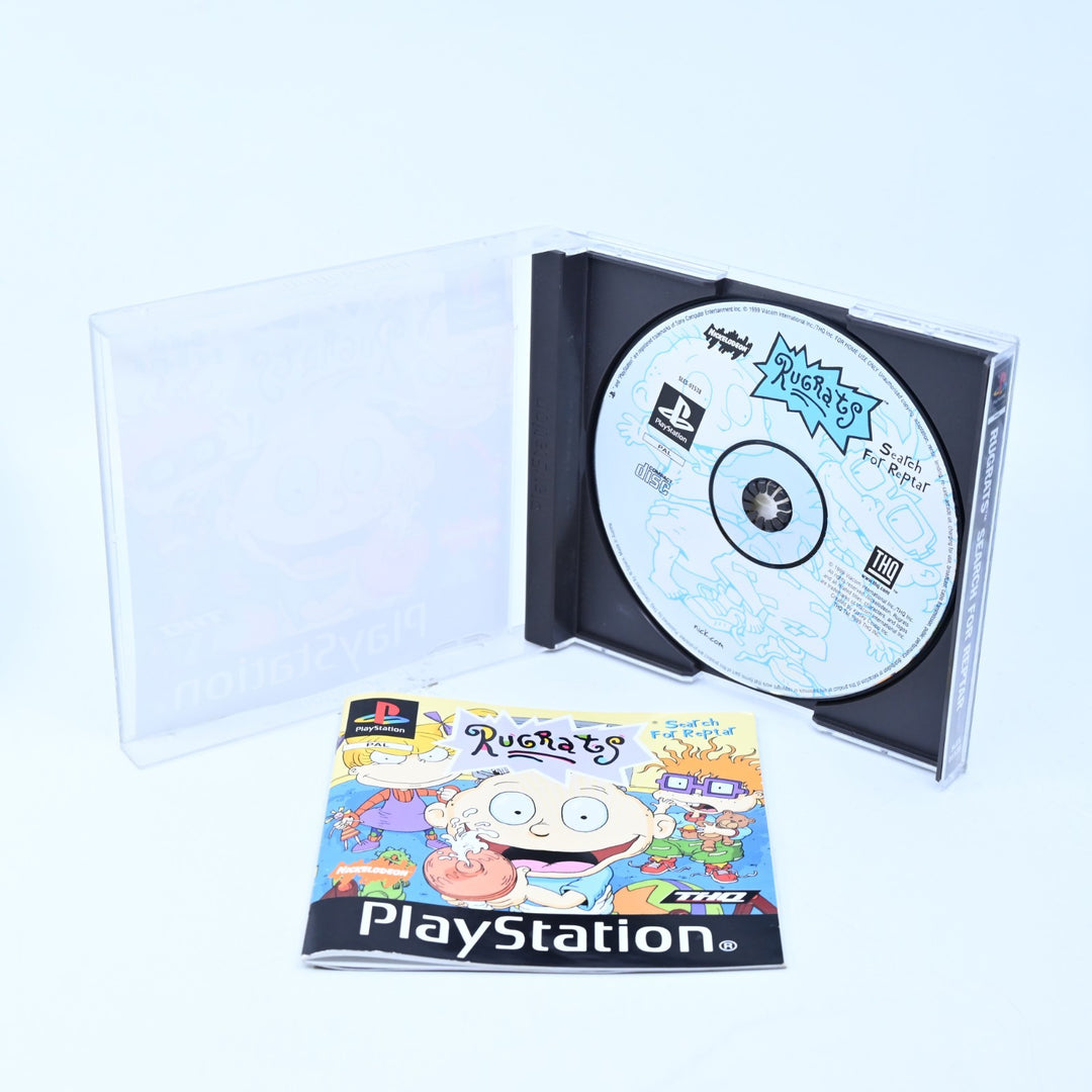 Rugrats Search for Reptar - Sony Playstation 1 / PS1 Game + Manual - PAL