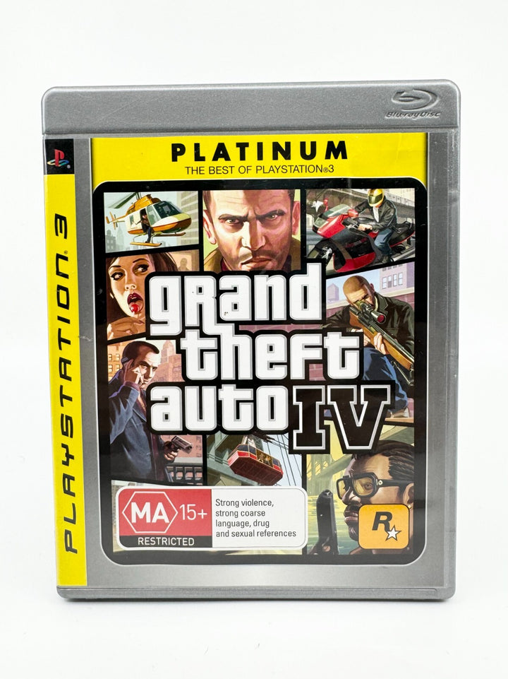 Grand Theft Auto IV - Sony Playstation 3 / PS3 Game + Manual - FREE POST!