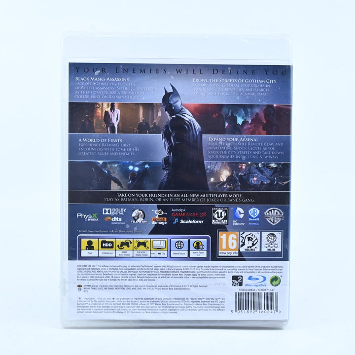 Batman: Arkham Origins - SEALED! - Sony Playstation 3 / PS3 Game + Manual