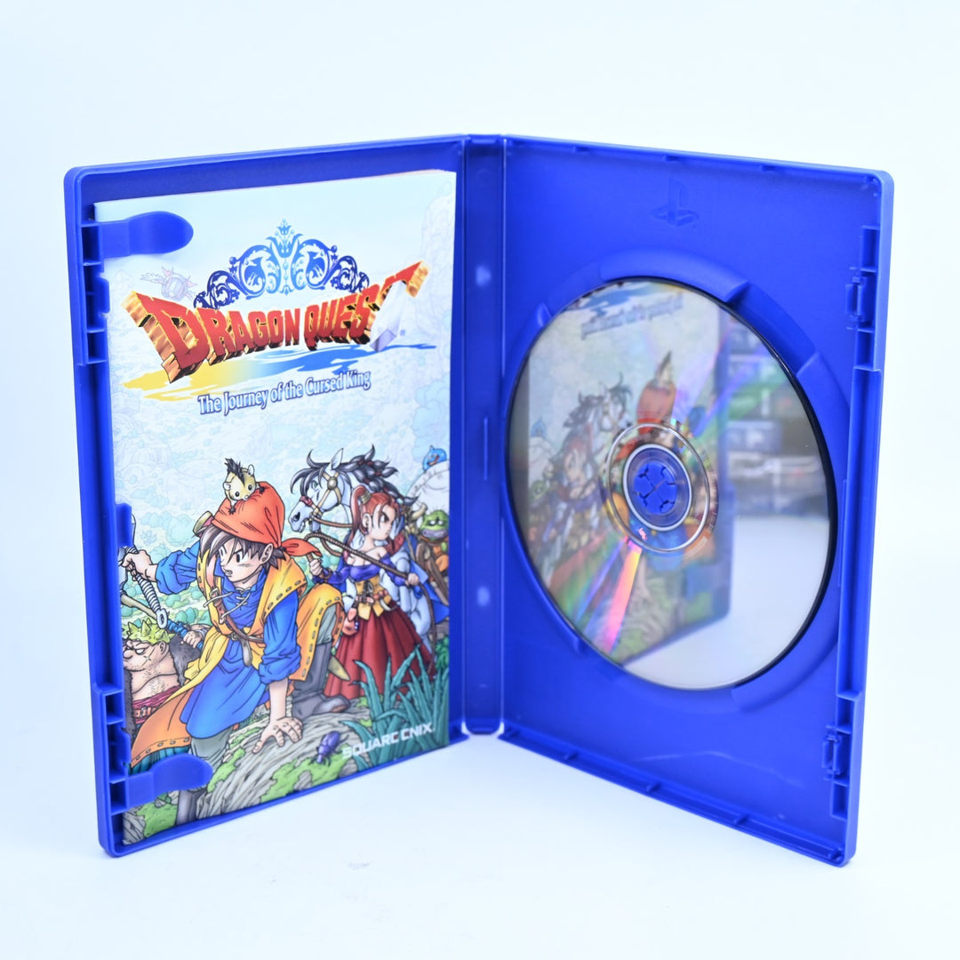 Dragon Quest VIII: The Journey of the Cursed King - PS2 Game + Manual - PAL