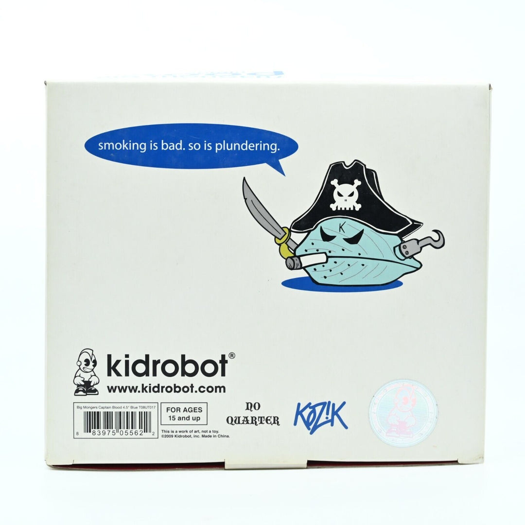 AS NEW! Kidrobot Vinyl Figure Toy - Captain Blood Big Mongers - FREE POST!