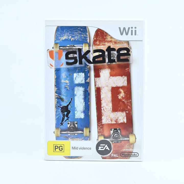 Skate IT - Nintendo Wii Game + Manual - PAL - MINT DISC!