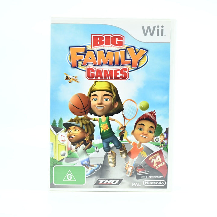 Big Family Games - Nintendo Wii Game + Manual - PAL - MINT DISC!