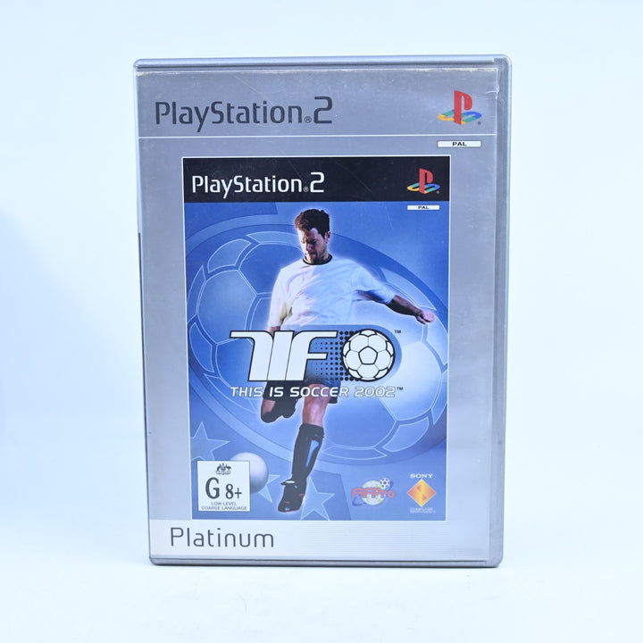 This is Soccer 2002 - Sony Playstation 2 / PS2 Game + Manual - PAL - MINT DISC!