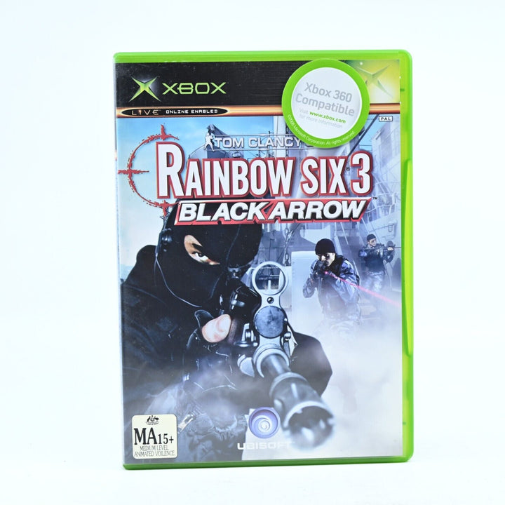 Rainbow Six 3: Black Arrow - Original Xbox Game + Manual - PAL - FREE POST!