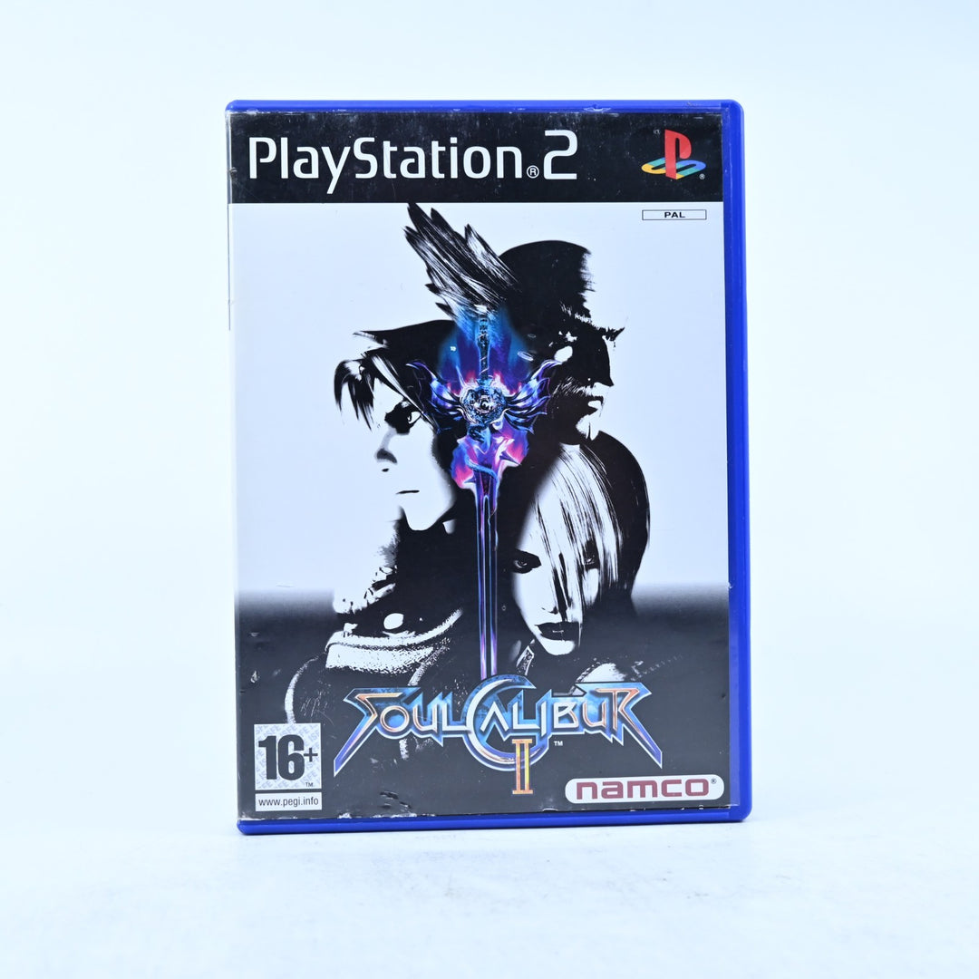 SoulCalibur II - Sony Playstation 2 / PS2 Game + Manual - PAL - MINT DISC!