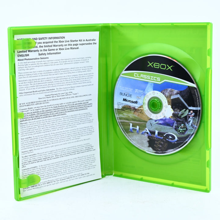 Halo: Combat Evolved - Original Xbox Game - No Manual - PAL - MINT DISC!