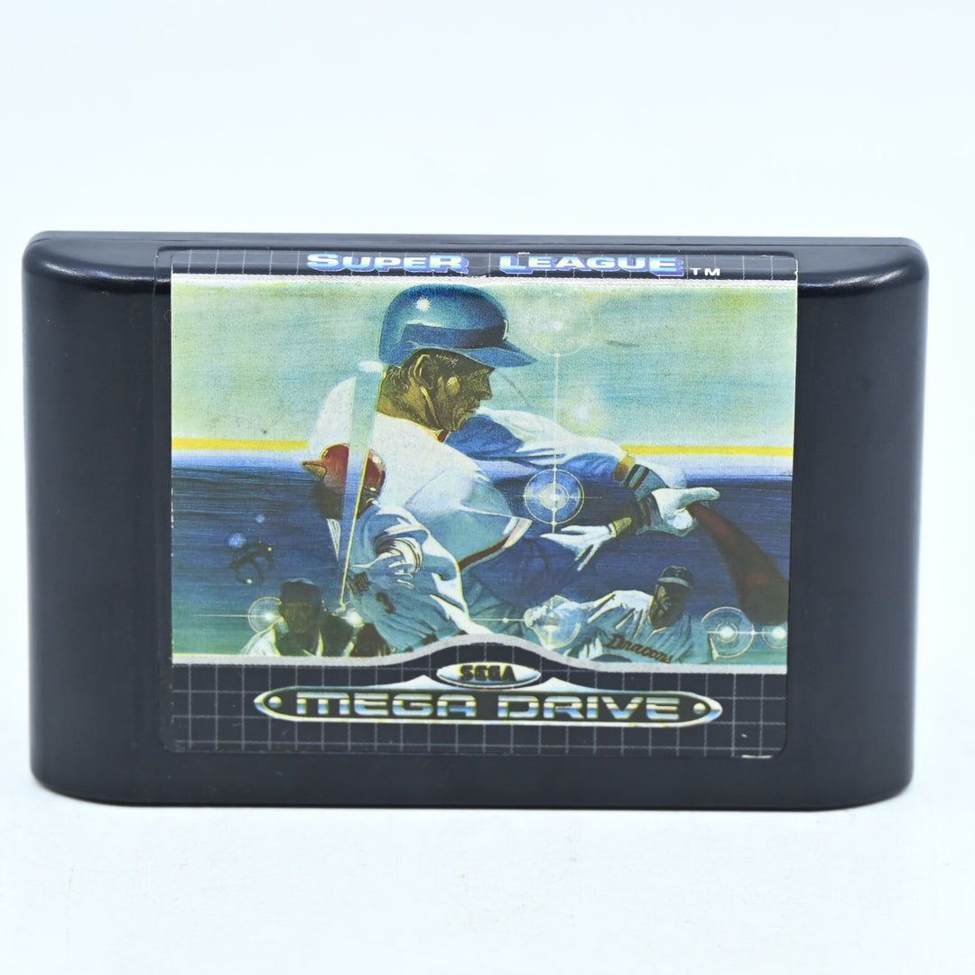 Super League - Sega Mega Drive Game - PAL - FREE POST!