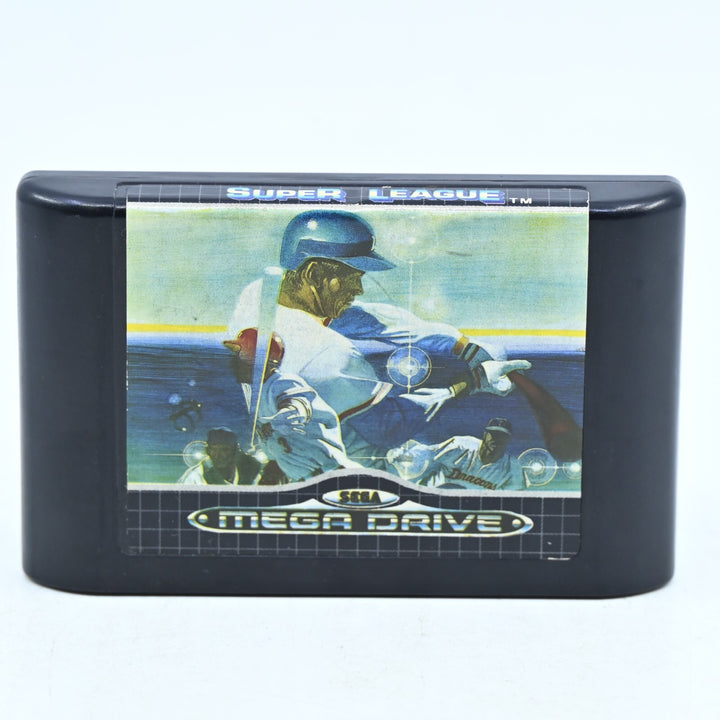 Super League - Sega Mega Drive Game - PAL - FREE POST!