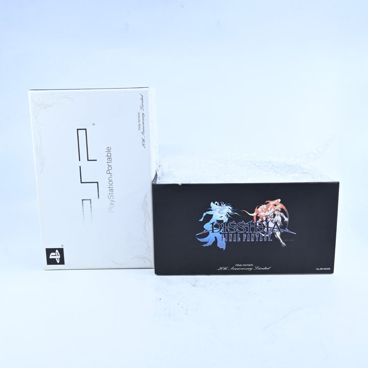 Pearl White FF 20th Anniversary Limited Dissidia - Sony PSP Console - PSP-3000
