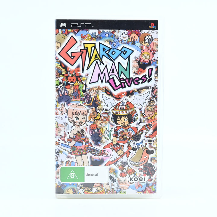 Gitaroo Man Lives! - Sony PSP Game + Manual - FREE POST!
