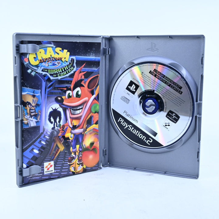 Crash Bandicoot: The Wrath of Cortex - PS2 Game + Manual - PAL