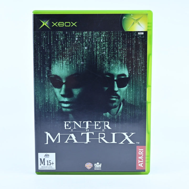 Enter the Matrix - Original Xbox Game + Manual - PAL - MINT DISC!