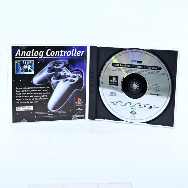 Crash Bandicoot 2: Cortex Strikes Back - Sony Playstation 1 / PS1 Game