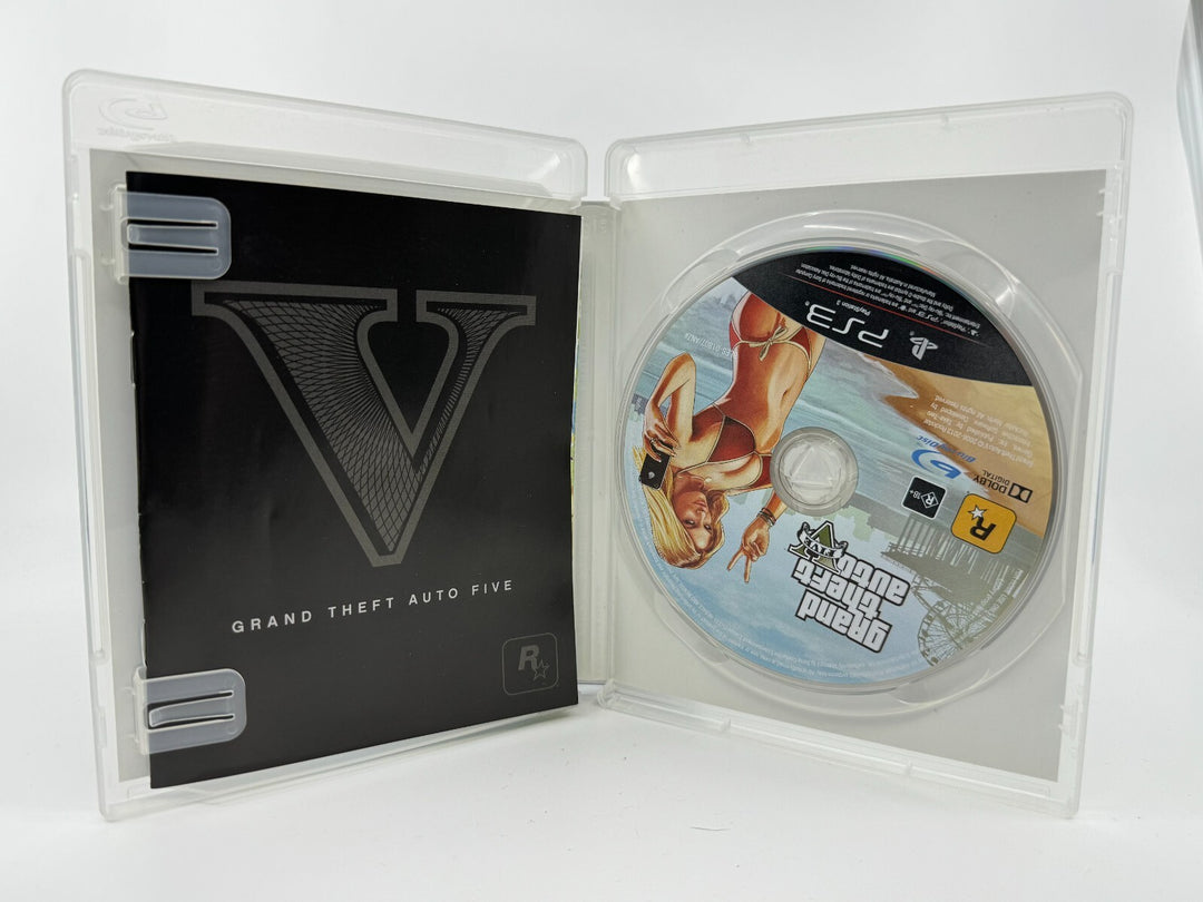 Grand Theft Auto V - Sony Playstation 3 / PS3 Game + Manual - FREE POST!