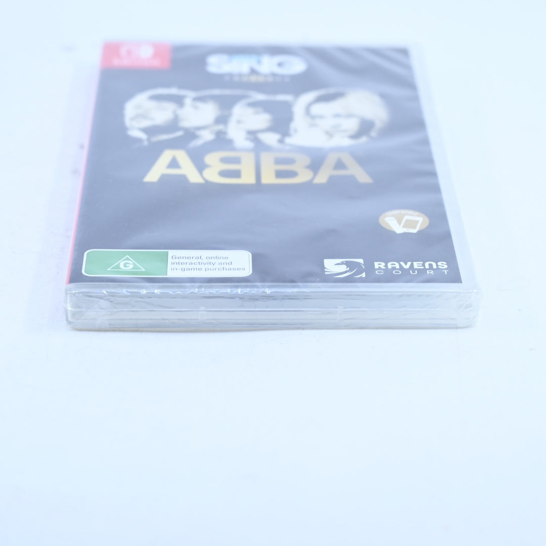 Let's Sing: ABBA - SEALED GAME! - Nintendo Switch Game - FREE POST!