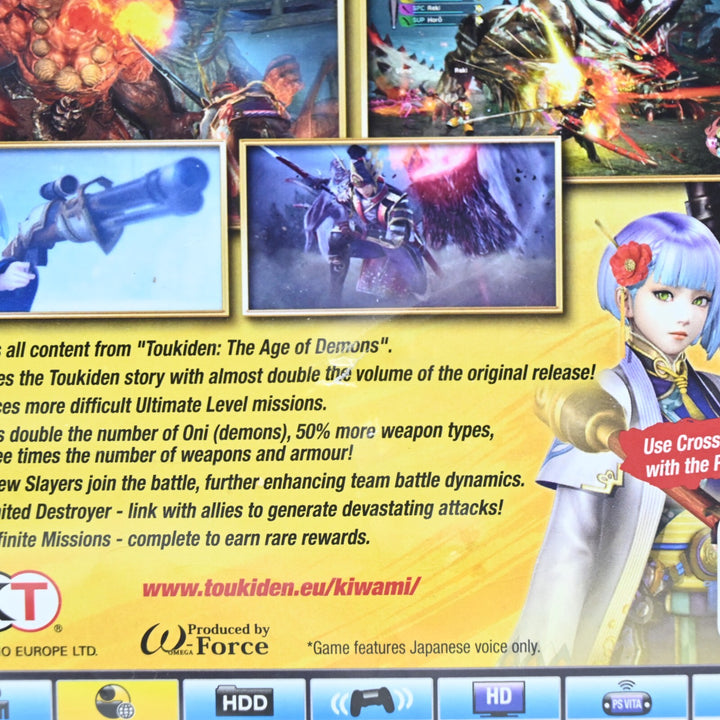 Toukiden: Kiwami - Sony Playstation 4 / PS4 Game - FREE POST!