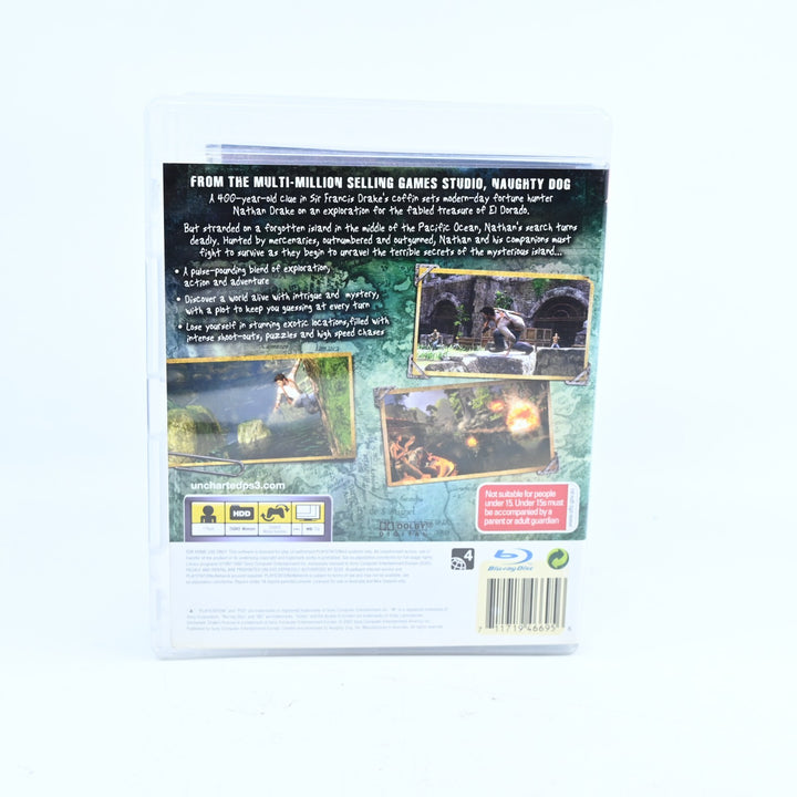 Uncharted: Drake's Fortune - Sony Playstation 3 / PS3 Game + Manual - FREE POST!