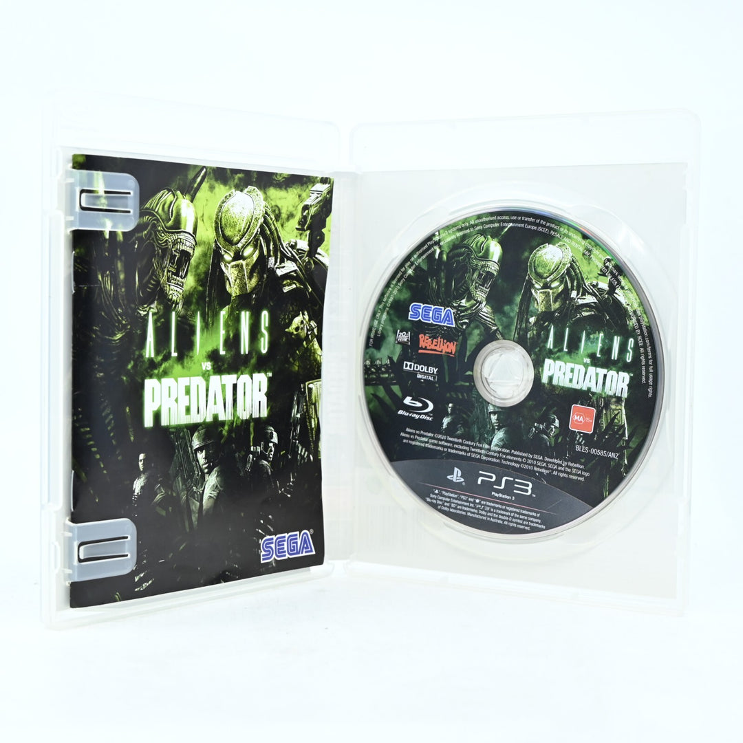 Aliens vs Predator - Sony Playstation 3 / PS3 Game + Manual - FREE POST