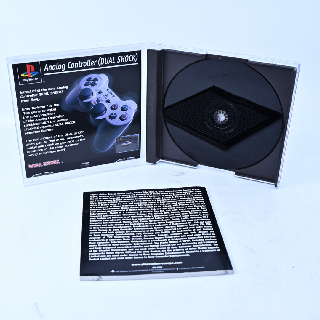 Gran Turismo - Sony Playstation 1 / PS1 Game + Manual - PAL - MINT DISC!