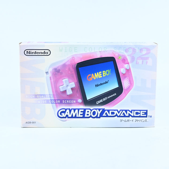 Fuchsia - Nintendo Gameboy Advance Boxed Console - AGB-001 - FREE POST!