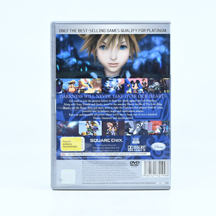 Kingdom Hearts II 2 - Sony Playstation 2 / PS2 Game + Manual - PAL