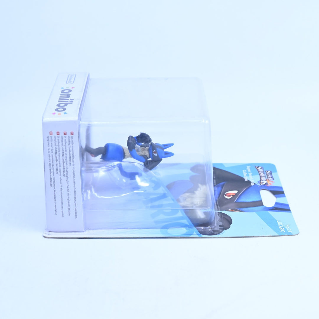 SEALED! Lucario Amiibo No. 21 - Super Smash Bros. Collection - Toy