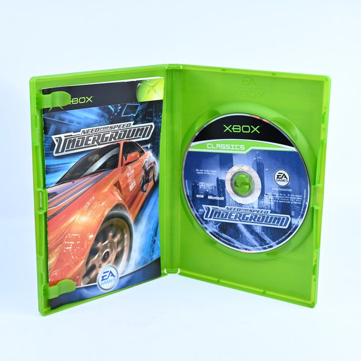 Need for Speed Underground - Original Xbox Game + Manual - PAL - NEAR MINT DISC!