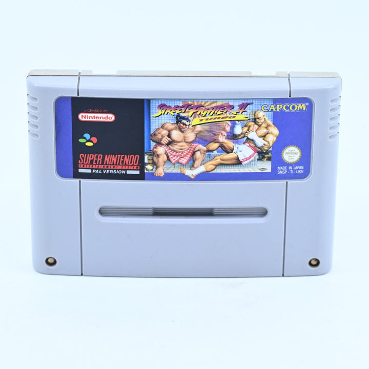 Street Fighter II Turbo - Super Nintendo / SNES Game - PAL - FREE POST!