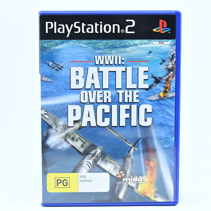 WWII: Battle Over The Pacific - Sony Playstation 2 / PS2 Game - PAL - FREE POST!