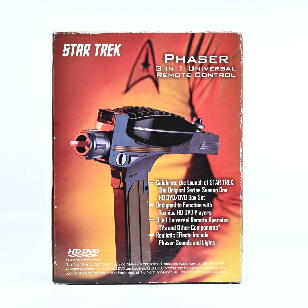 Phaser 3 in 1 Universal Remote Control - Star Trek TOS - 2007 CBC Studios