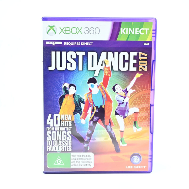 Just Dance 2017 - Xbox 360 Game + Manual - PAL - MINT DISC!