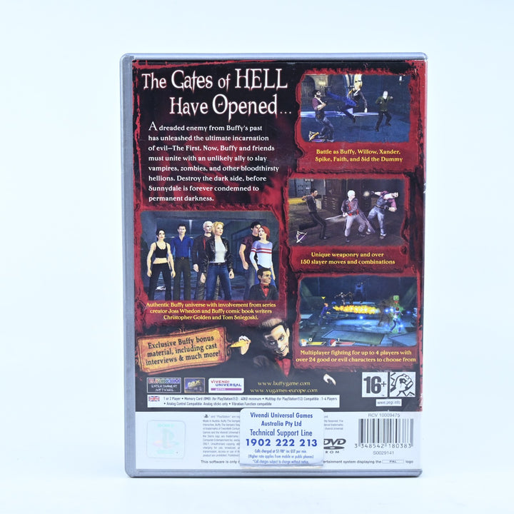 Buffy the Vampire Slayer: Chaos Bleeds - Sony Playstation 2 / PS2 Game + Manual