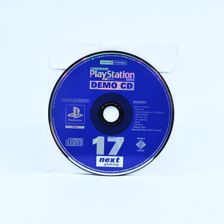 Australian PlayStation Magazine Issue 17 - Demo Disc SCED-01148 - Sony PS1 Game