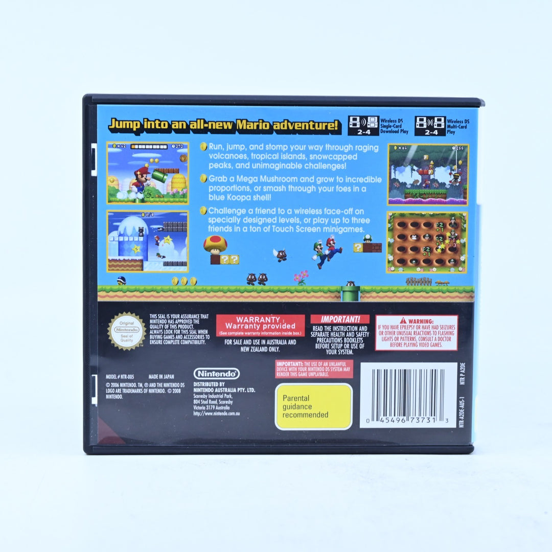 New Super Mario Bros. - Nintendo DS Game - PAL + Manual - FREE POST!