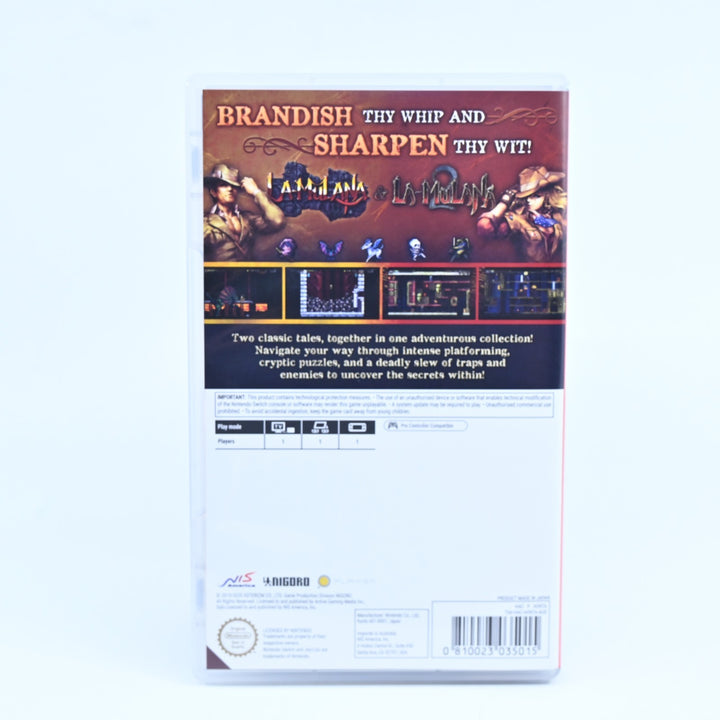 La-Mulana 1 & 2: Hidden Treasures Edition - Nintendo Switch Game - FREE POST!