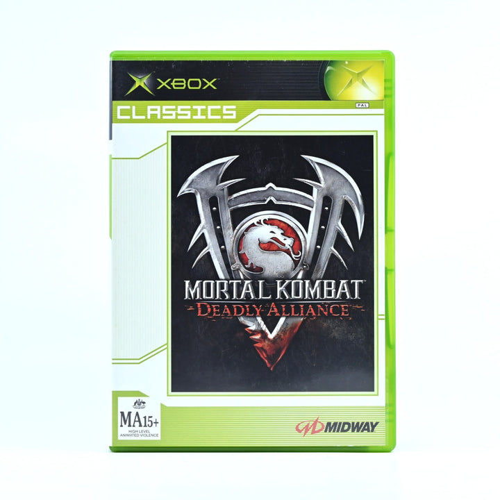 Mortal Kombat Deadly Alliance - Original Xbox Game + Manual - PAL - MINT DISC!