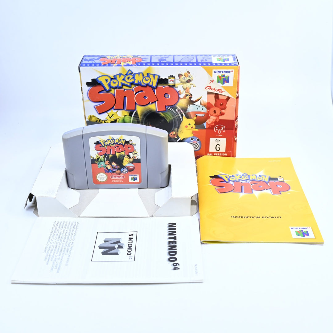 Pokemon Snap - N64 / Nintendo 64 Boxed Game - PAL - FREE POST!