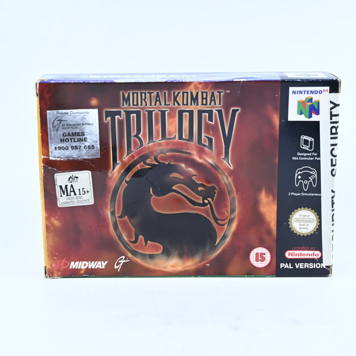 Mortal Kombat Trilogy - N64 / Nintendo 64 Boxed Game - PAL - FREE POST!