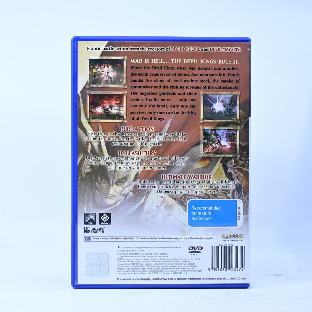 Devil Kings - Sony Playstation 2 / PS2 Game - No Manual - PAL - MINT DISC!
