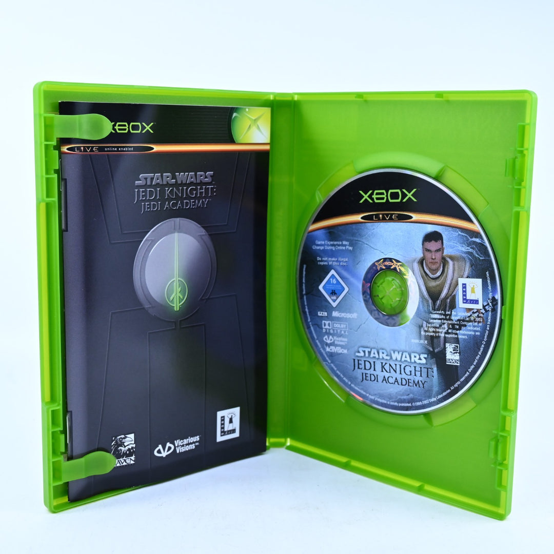Star Wars Jedi Knight: Jedi Academy - Original Xbox Game + Manual - PAL