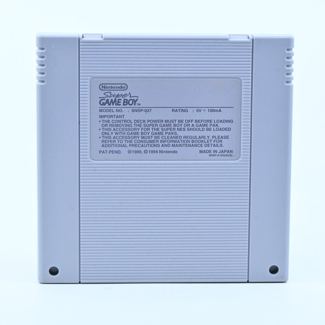 Super Game Boy - Super Nintendo / SNES Accessory - PAL - FREE POST!