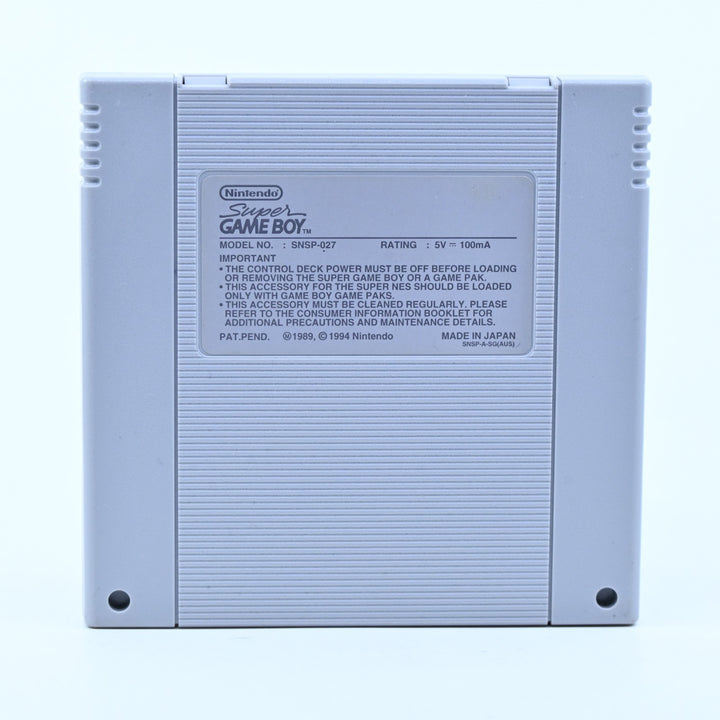 Super Game Boy - Super Nintendo / SNES Accessory - PAL - FREE POST!