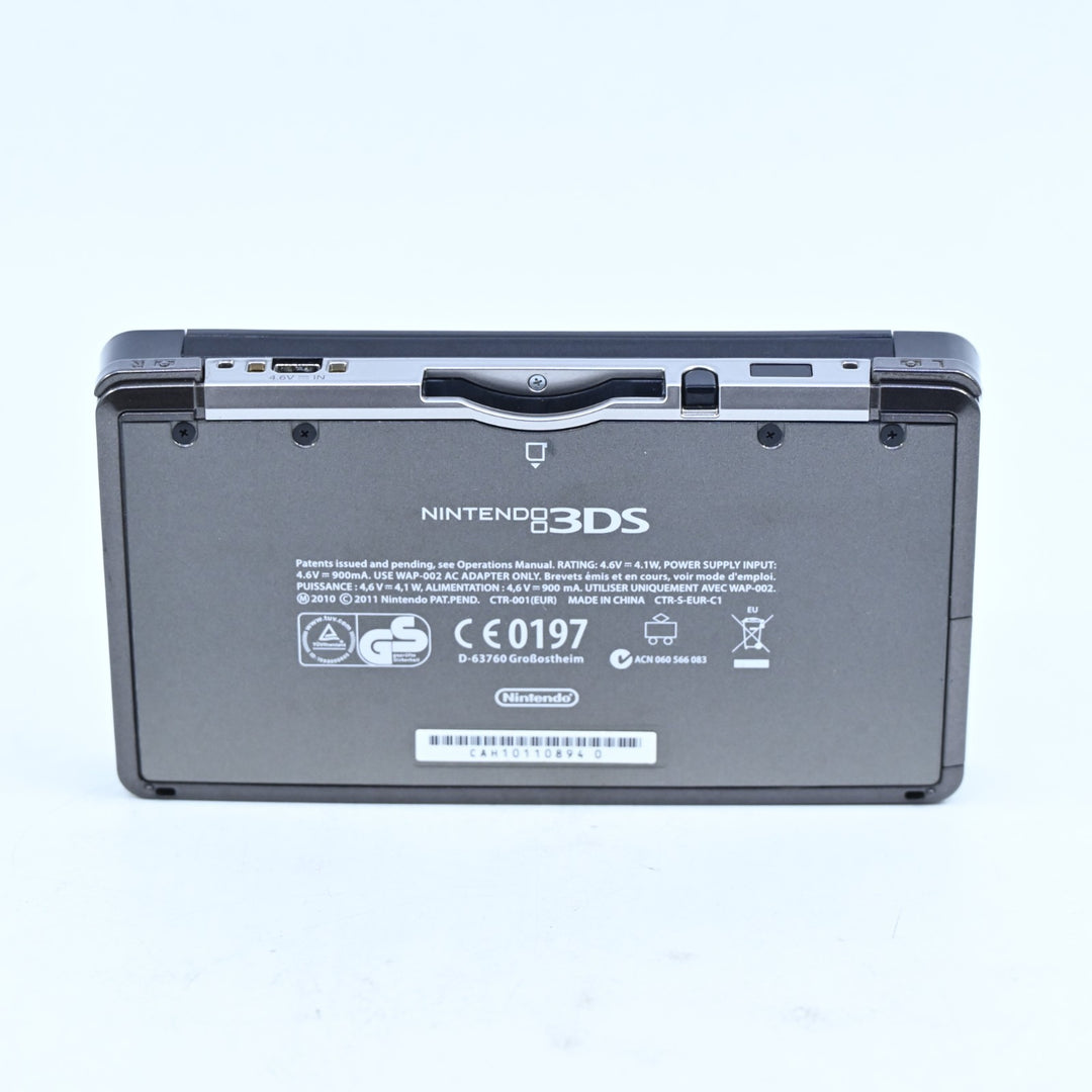 Black Nintendo 3DS Console - CTR-001 - PAL - FREE POST!