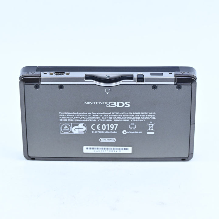 Black Nintendo 3DS Console - CTR-001 - PAL - FREE POST!