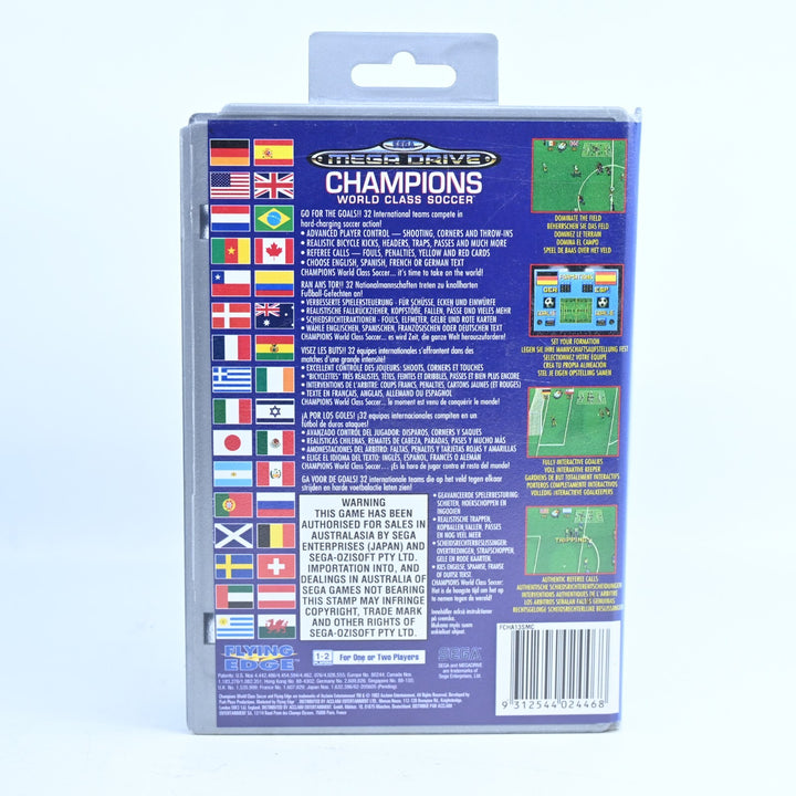 Champions: World Class Soccer - Sega Mega Drive Game - No Manual - PAL