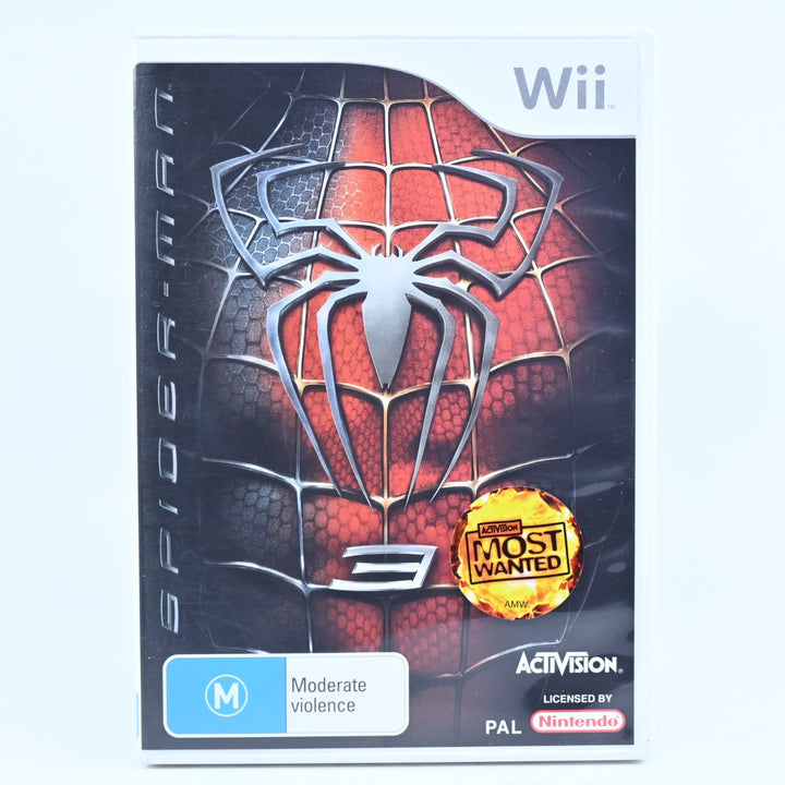 Spider-Man 3 - Nintendo Wii Game + Manual - PAL - MINT DISC!
